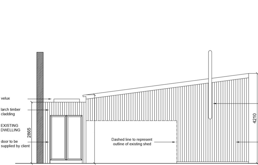 side elevation